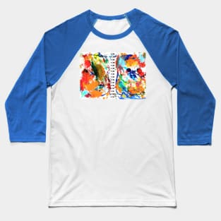 Colour BlowOut Baseball T-Shirt